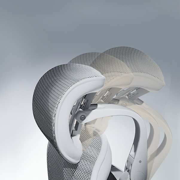 Wide-angle 3D Headrest