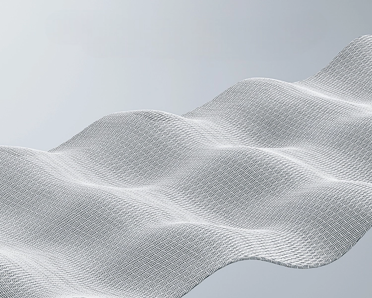 High elastic mesh fabric comfortable for long periods of sitting.