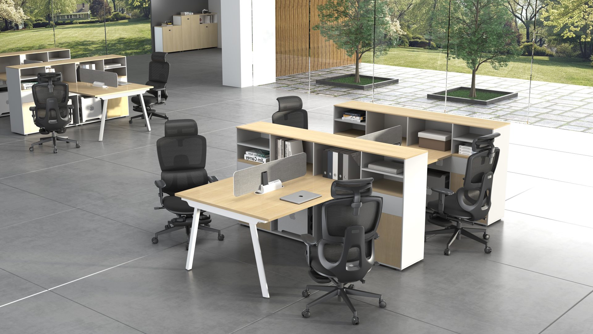 Wholesale mesh office chair with durable nylon frame and mesh back