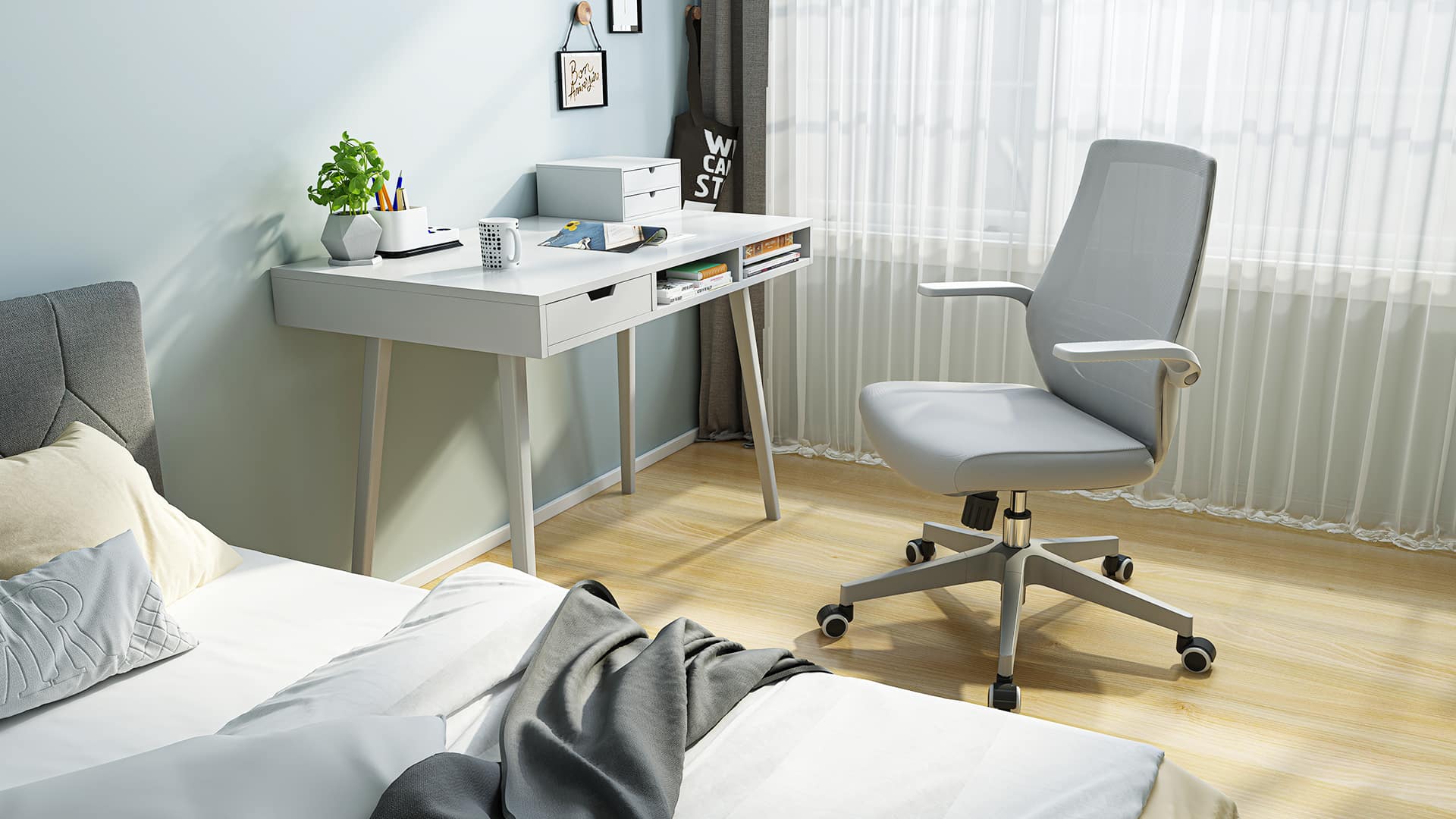Sihoo Doro C300 ergonomic desk chair with dynamic lumbar support